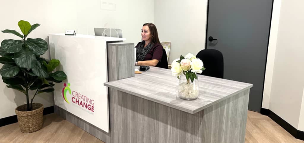 creating change banner