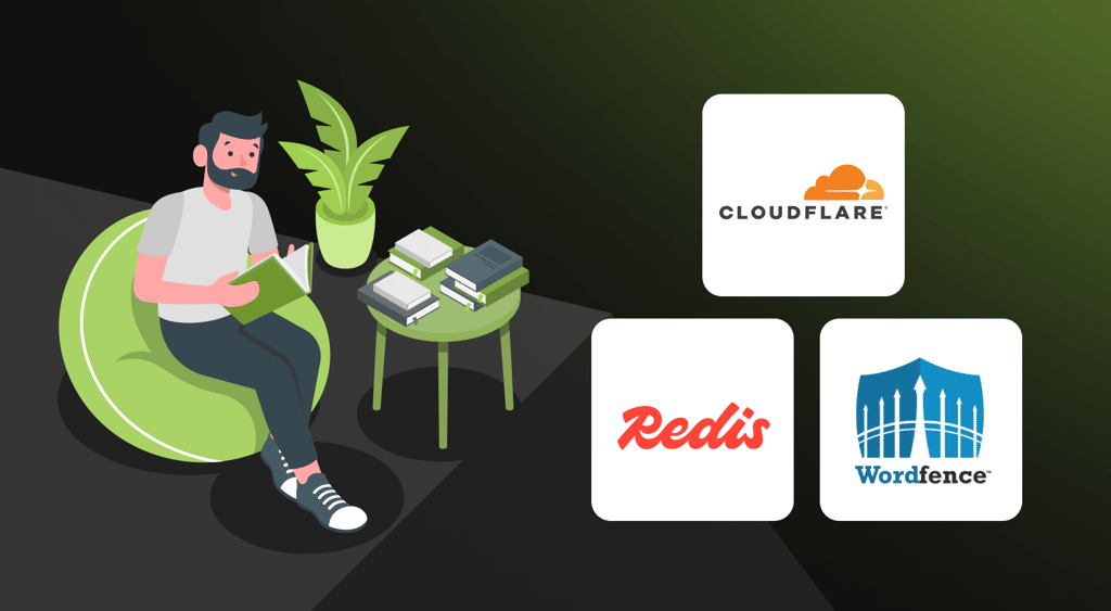 cloudflare redis wordfence asset