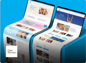 clear skincare site stills