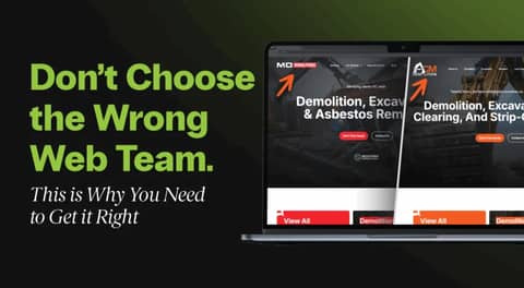 dont choose the wrong web team feature banner