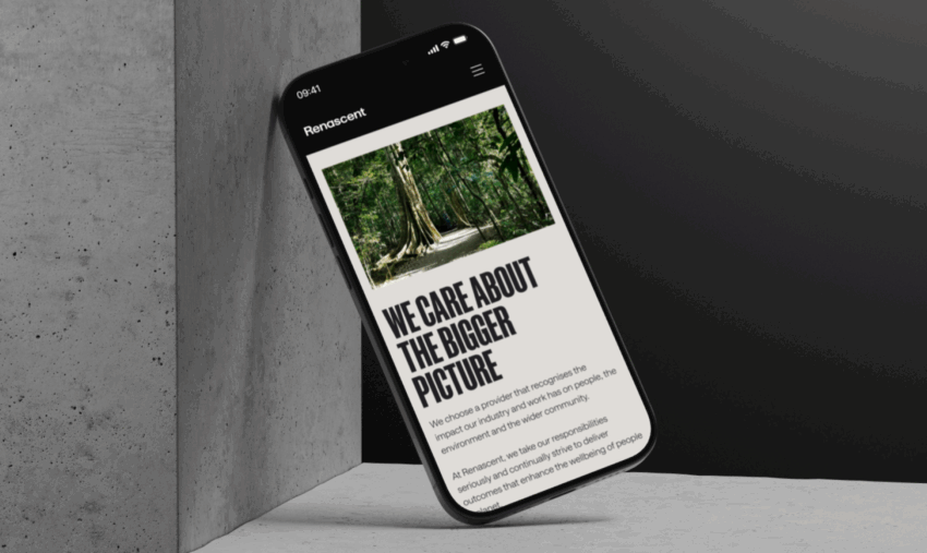 renascent typography asset