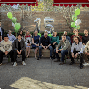 click click media 15 year team photo