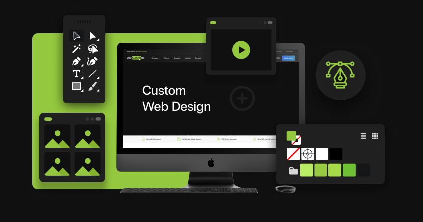 custom web design sydney team