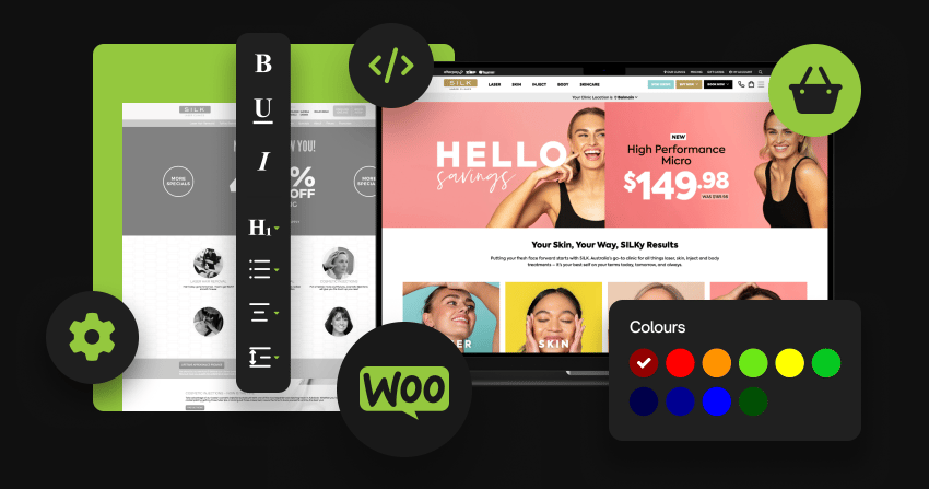 high-performing woocommerce store dashboard showing conversion metrics and sales performance