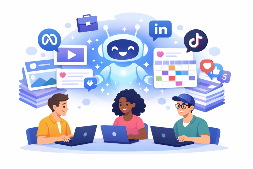 ai blog social media asset