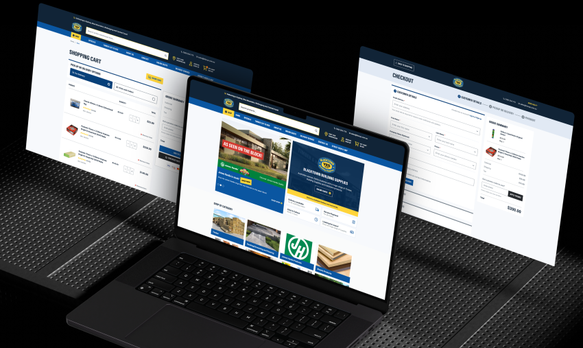 blacktown building supplies design banner