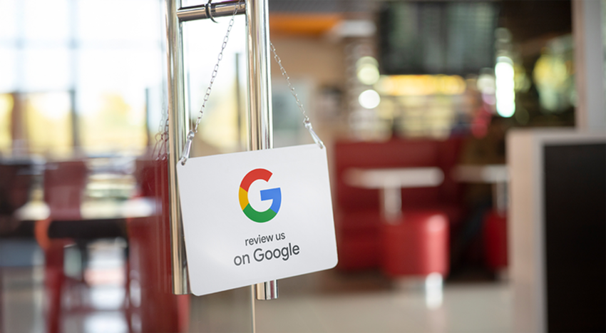 google review banner