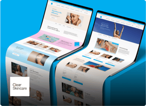 clear skincare site stills