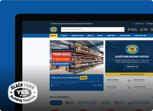 blacktown building supplies home page