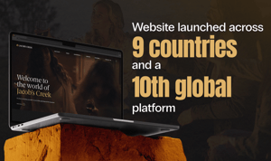 raising a glass to better ux: jacob’s creek’s global web launch