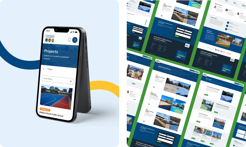 kanga courts design banner