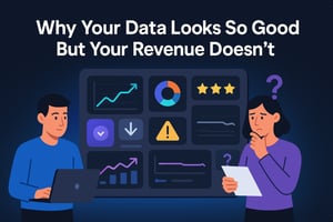 misleading metrics: why your data looks so good but your revenue doesn’t
