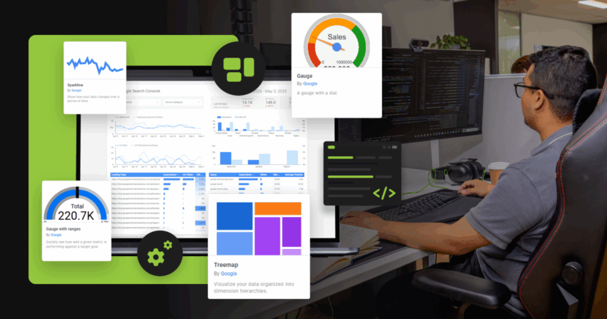 seo, ga4 & gtm dashboards