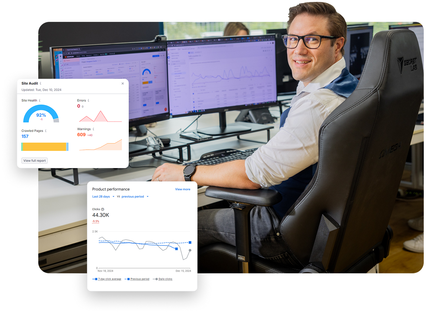 andrei - click click media head of seo / seo manager