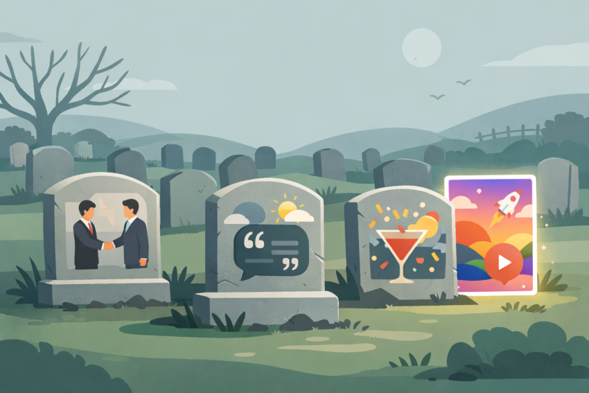 social media grave asset