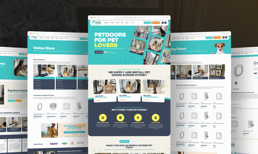 sydney paws design banner