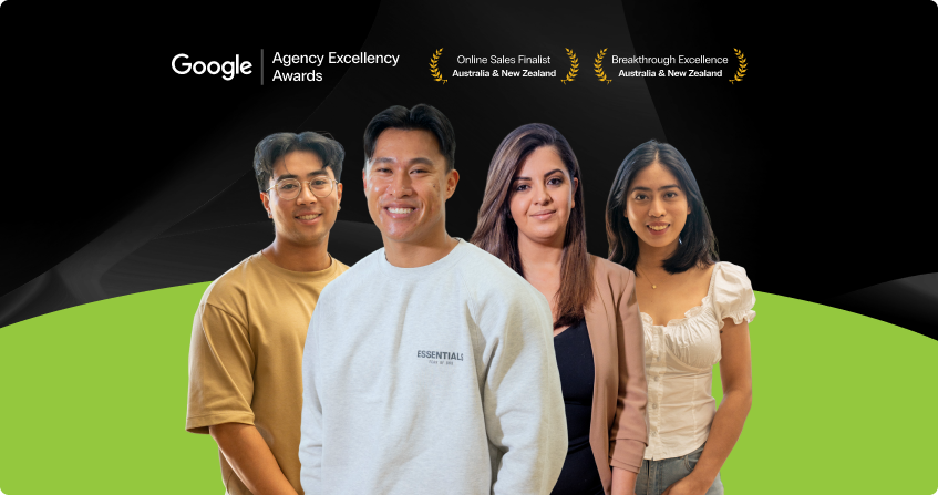 google shopping team photo at click click media.