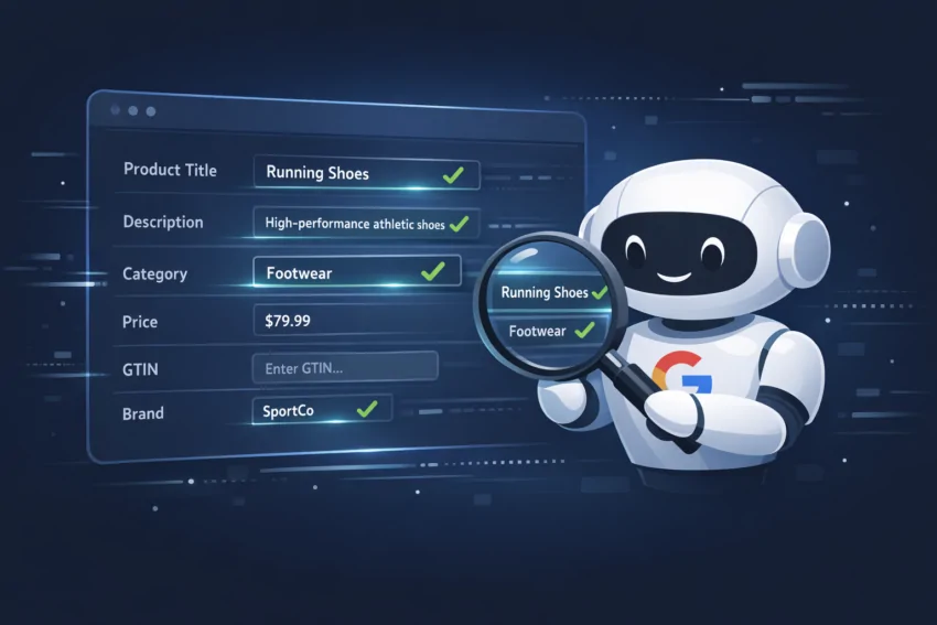 robot google shopping asset